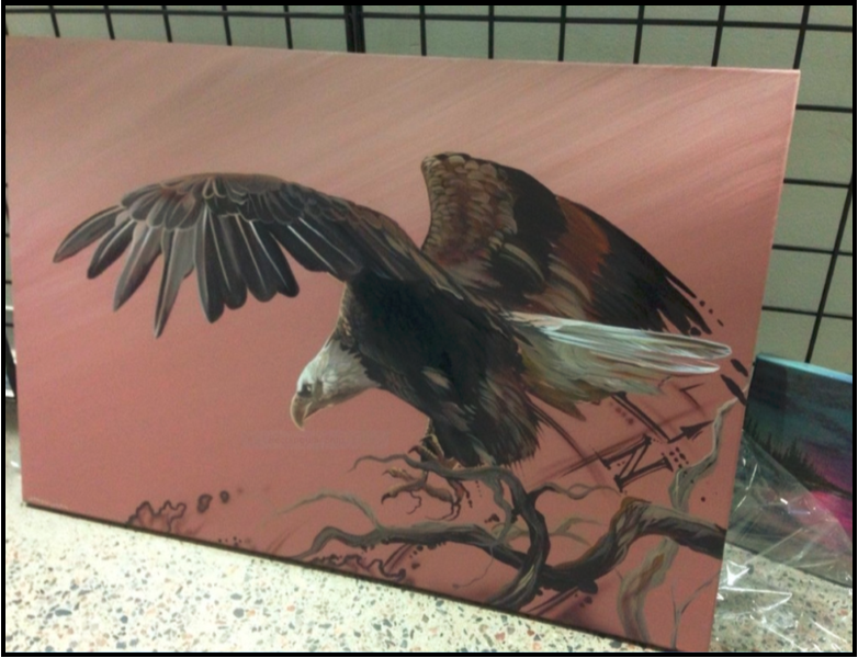 Original Eagle Painting
