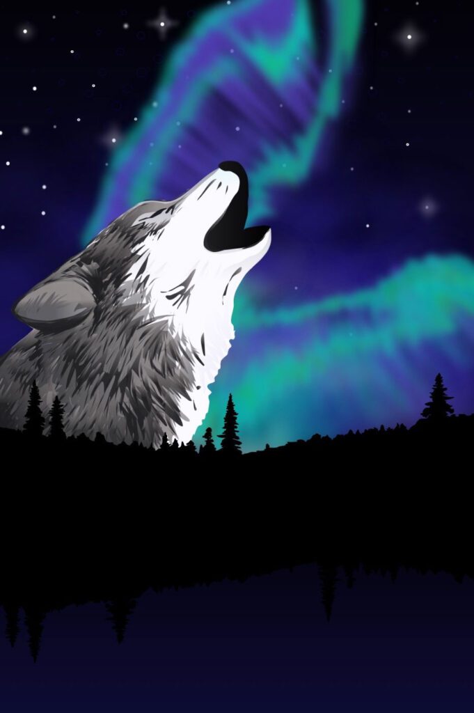 UCN-poster-speak-indigenous-wolf-howling