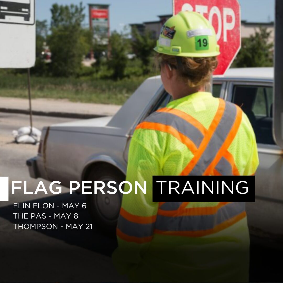 Flag person training for website