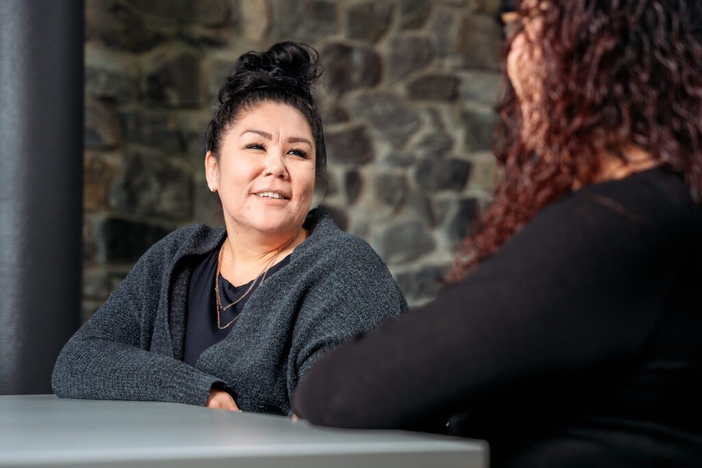 Indigenous Student taking part in Indigenous Languages Course
